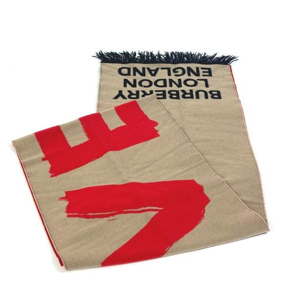 Burberry Fringe Love Scarf - Picture 2 of 10